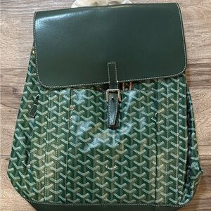 Goyard Green Patterned Bag